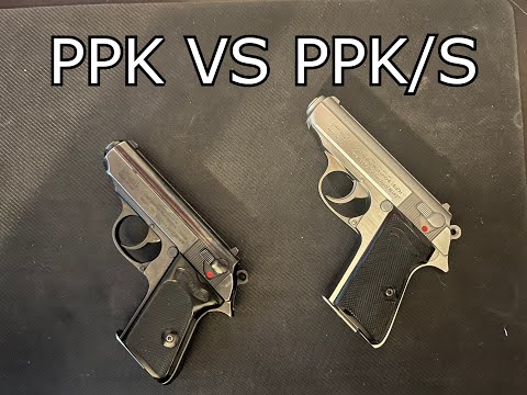 The Differences Between the Walther PPK and PPK/S
