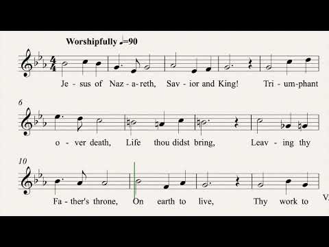 Jesus de Nazaré Mestre e Rei | Soprano 🎹🎤