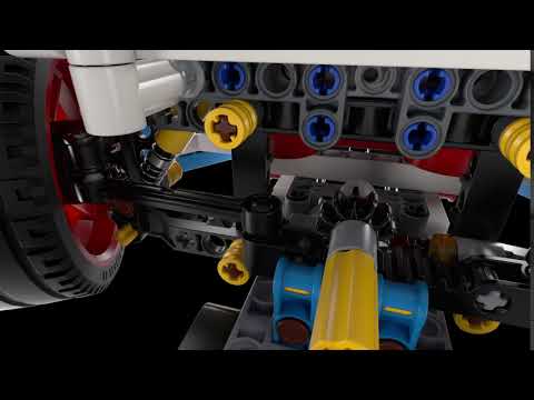 LEGO 42077 Technic Blue Rally Car