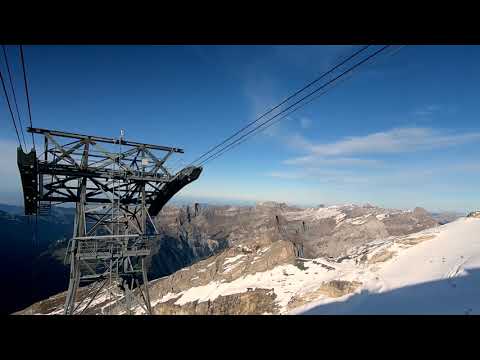 Titlis Rotair Cable Car in Engelberg