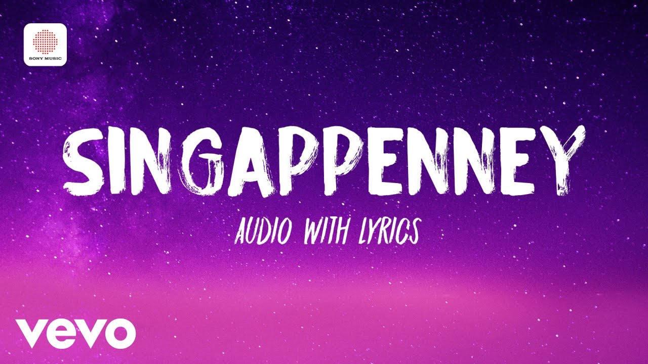 Bigil - Singappenney Audio With Lyrics | Thalapathy Vijay | A.R. Rahman
