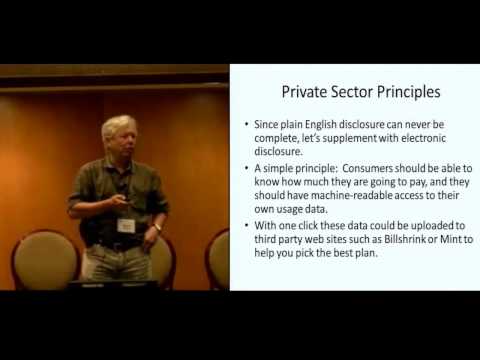 Richard Thaler:  Smart Disclosure-The Regulatory Future