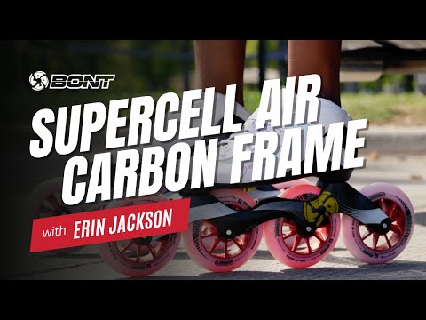 Bont Supercell Air Inline Speed Skating Carbon Frame Review with Erin Jackson