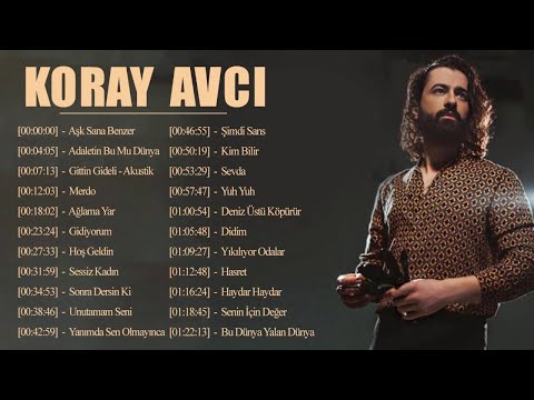 Koray Avcı (Full Albüm) - Koray Avcı  En Popüler Şarkılar || Murat Boz 20 En iyi şarkılar