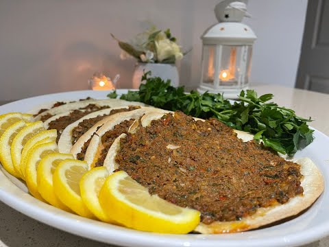 Authentic Lahmajoun Recipe | How to Make Armenian Flatbread Pizza at Home!