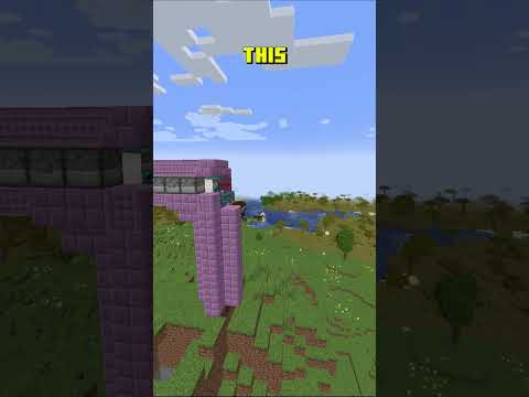 Ender Pearl Cannons are INSANE! #minecraft #shortsvideo #shortsfeed #shorts #meme #memes #daily #fyp