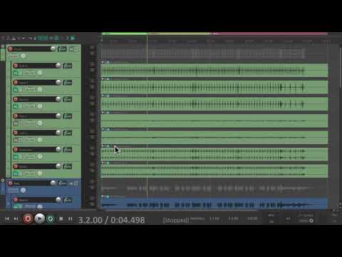 This is REAPER 6 - Rendering (Bouncing) (15/15)