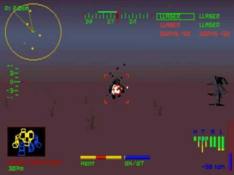 Mechwarrior 2 Playthrough: Clan Wolf - Mission 11 - Aquiline Fire (Part 1)