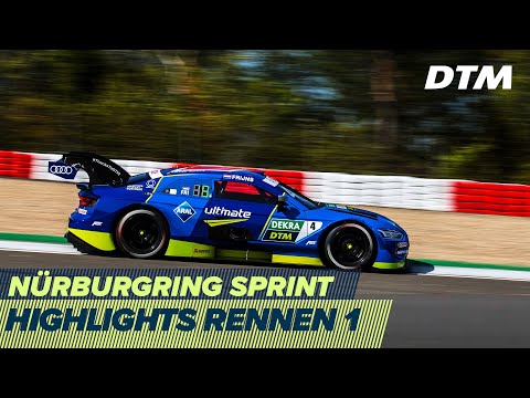 Turbulentes Rennen mit drei Restarts | Highlights Rennen 1 | DTM Nürburgring Sprint 2020