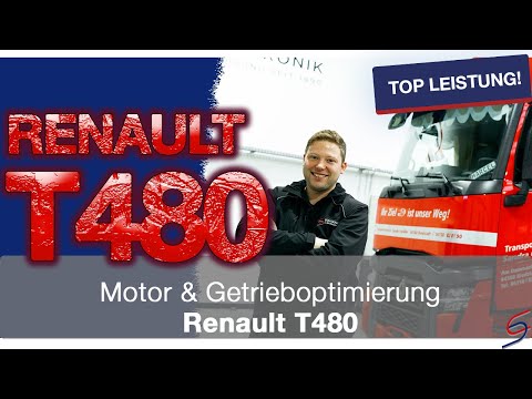 DAS ERSTE MAL BEI UNS AUF DEM PRÜFSTAND!!! Motor & Getriebeoptimierung - Renault T 480