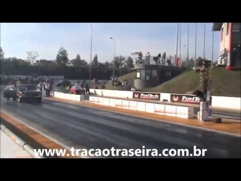 Recorde e acidente Opala    8 650@281km h