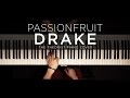 Drake Passionfruit The Theorist Piano Cover