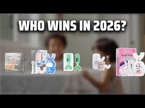 RexCodar Ultrasonic Kid's U-Shaped Electric Toothbrush, IPX7 Waterproof, Five Cleaning Modes,Cartoon Astronaut, 60S Smart Reminder (6-12 Age (Blue)) video review thumbnail