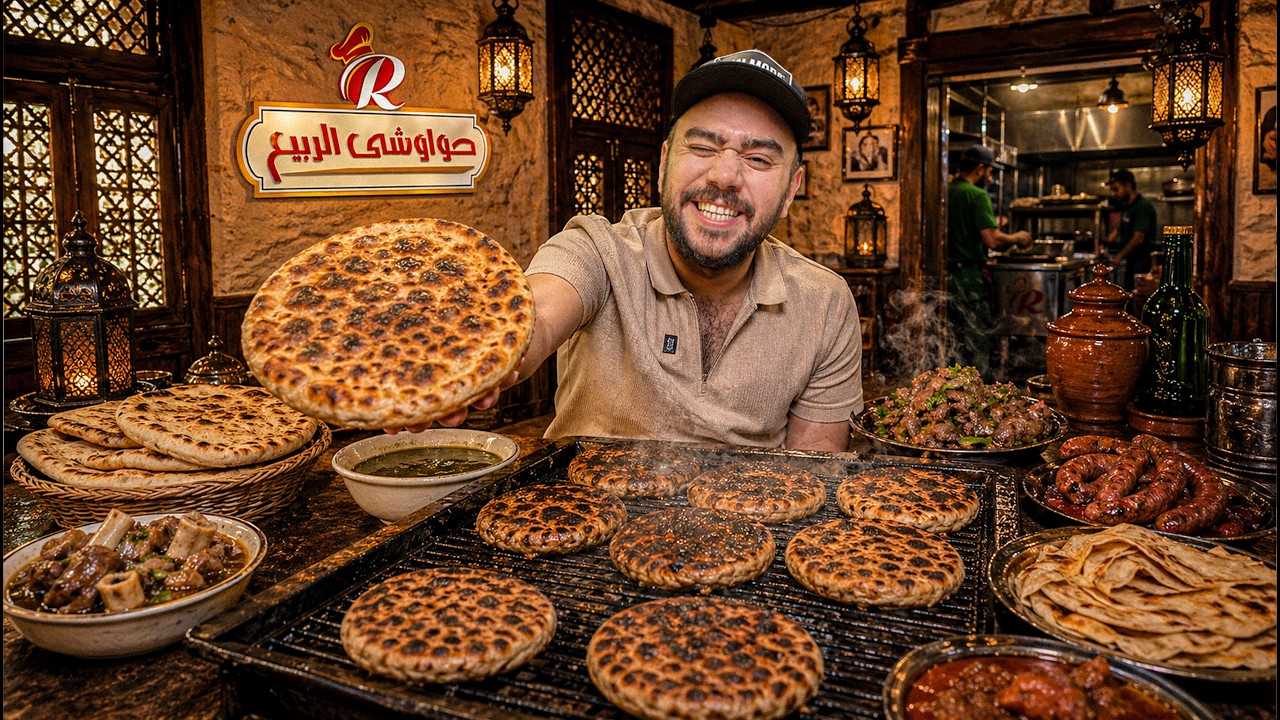 حواوشي جامد ؟ ينافس البرنس و حجوجة ؟!  - تاكل ايه من حواوشي الربيع ؟!