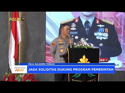 KAPOLDA SULTENG APRESIASI DEDIKASI POLWAN JAGA KAMTIBMAS DALAM SYUKURAN HARI JADI KE-77