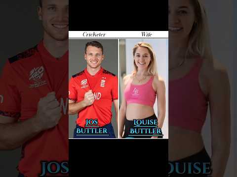 England cricketers ( England cricketers and his wife with their name ) #cricket #cricketer