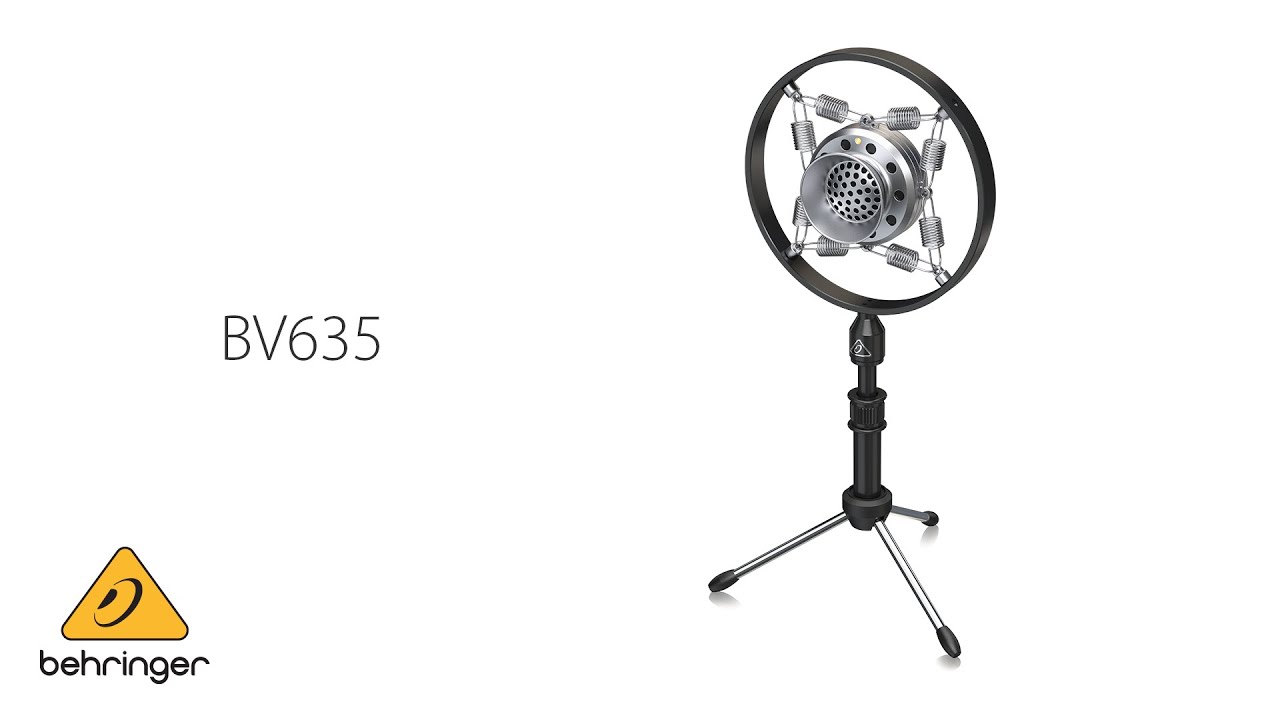 Behringer BV635 Vintage Spring Mount USB Microphone
