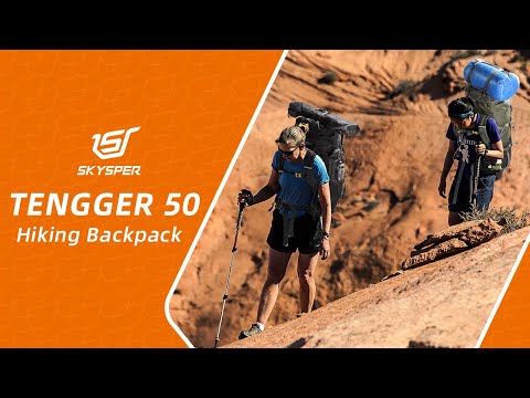 TENGGER50 - SKYSPER 50L Trekking Backpack with Top Lid - Product Tour