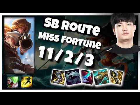 Miss Fortune vs Jhin SB Route BOT (11/2/3) Gameplay Replay - Patch 10.23