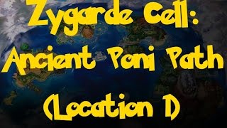 Zygarde Cell Location: Ancient Poni Path (Night Only) (Pokemon Sun/Moon)