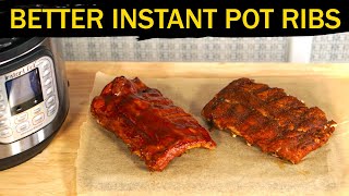 Easy Instant Pot Ribs for BOTH Wet Sauce & Dry Rub | Tender Juicy Recipe
