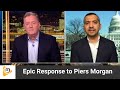 Mehdi Hasan Delivers an Epic Response to Piers Morgan #israel #hamas