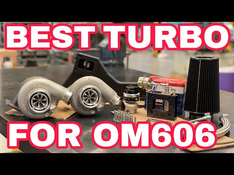 MY FAVOURITE TURBO FOR OM606, 420BHP + BIG KICK