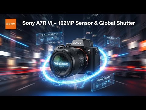 Sony A7R VI LEAKED: 102MP Sensor & Global Shutter?!
