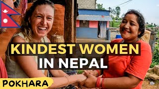 Nicest Women In Pokhara Invited Us To Her Home and Cooked Us Dinner, Nepal 🇳🇵