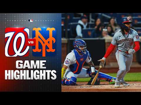 뉴욕메츠 VS 워싱턴 2:14 MLB 스포츠하이라이트