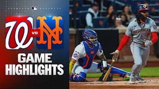 Nationals vs. Mets Game Highlights (4/29/26) | MLB Highlights