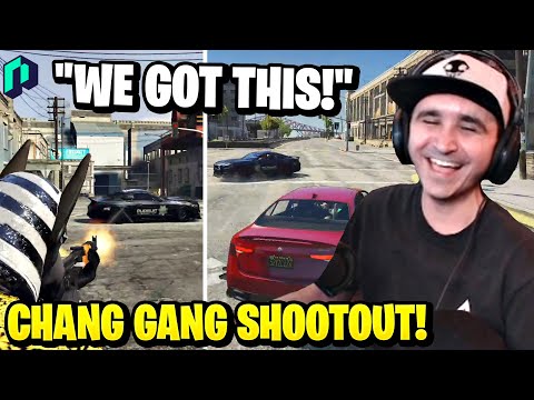 Summit1g & Chang Gang vs AJ Hunter in CRAZY A+ Car Boost! | GTA 5 NoPixel RP