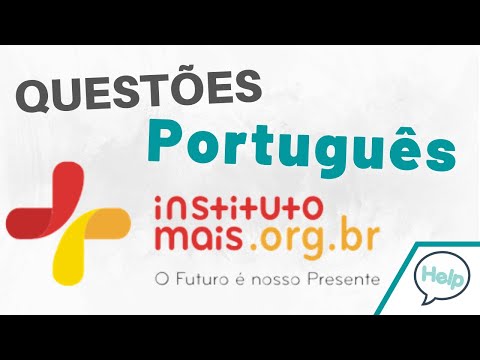 Questões de Língua Portuguesa - INSTITUTO MAIS