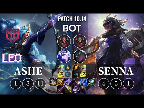 SB Leo Ashe vs Senna Bot - KR Patch 10.14
