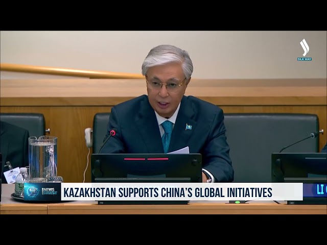 Kazakistan, Çin’in küresel girişimlerini destekliyor