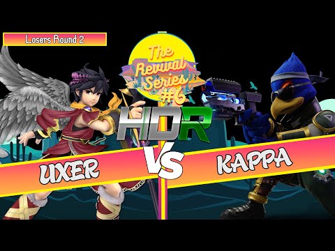 TRS #6 HDR Losers Round 2 - Uxer (Dark Pit) Vs. Kappa (Falco, Fox)