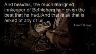 Paul Harvey: The Bethlehem Innkeeper