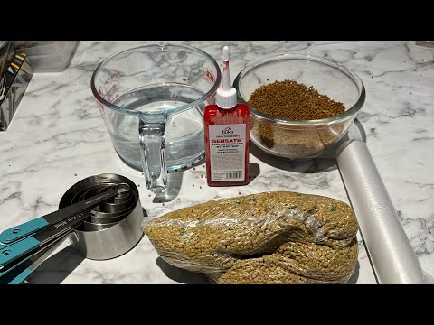 How to prepare my micro pellets at home in the winter.