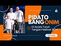 Momen Pidato Bang Onim Di Acara Turun Tangan Festival 2024