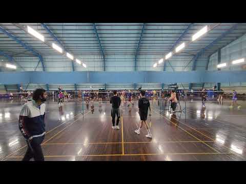 Chibi Titans vs WSBA Team Surprise Black (XD2) - Badminton Veterans 2024 (Altona)