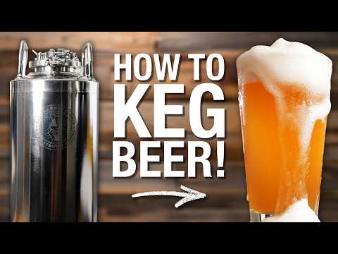 How to Keg Beer + The Fastest Way to Carbonate