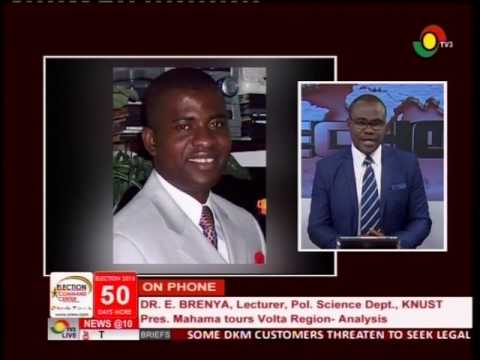 Analysis: Prez Mahama tours Volta Region -17/10/2016