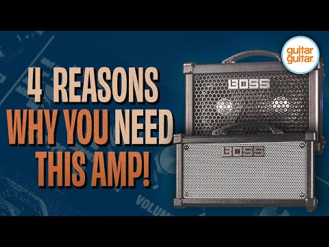 These NEW Boss Dual Cube LX amps are PACKED full of features! 🤯