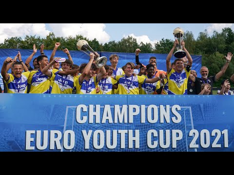 Juve gewinnt den Bank1Saar EuroYouthCup 2021 - U17 Champions League in St. Wendel - erneut!