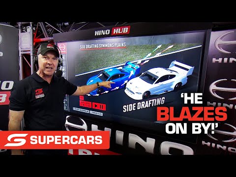 How side drafting works in Supercars - NED Whisky Tasmania SuperSprint | Supercars 2022