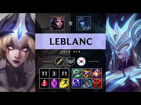LeBlanc Mid vs Lissandra: Rampage - KR Challenger Patch 14.23