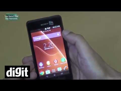 Sony Xperia E1 Dual - First Impressions