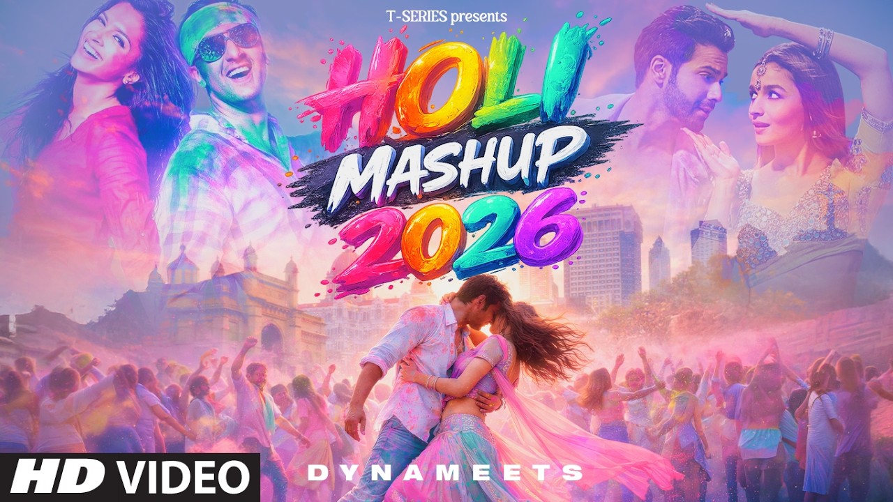 HOLI MASHUP 2026😍🔥| Non Stop Holi Dance Party Songs | Dynameets | Bollywood Dance Hits | T-Series