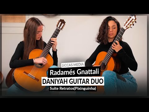 Daniyah Guitar Duo play Suite Retratos (I. Pixinguinha) by Radamés Gnattali | Siccas Media