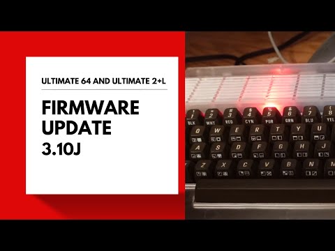 Ultimate64 and Ultimate 2+L Firmware update 3.10j